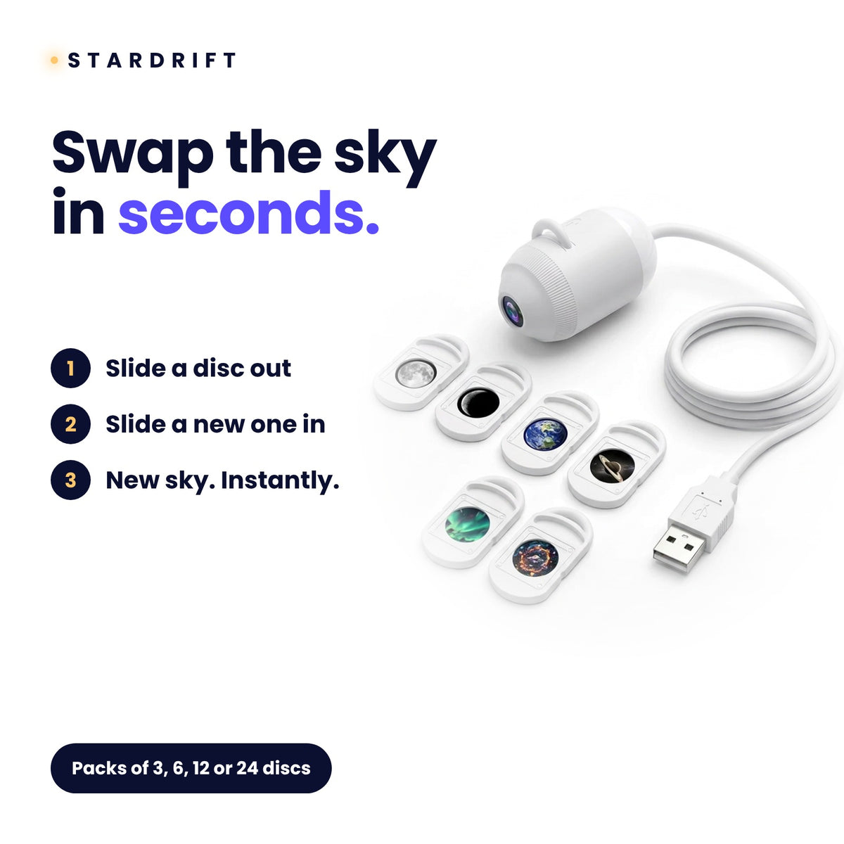 StarDrift - Starry Sky Projector