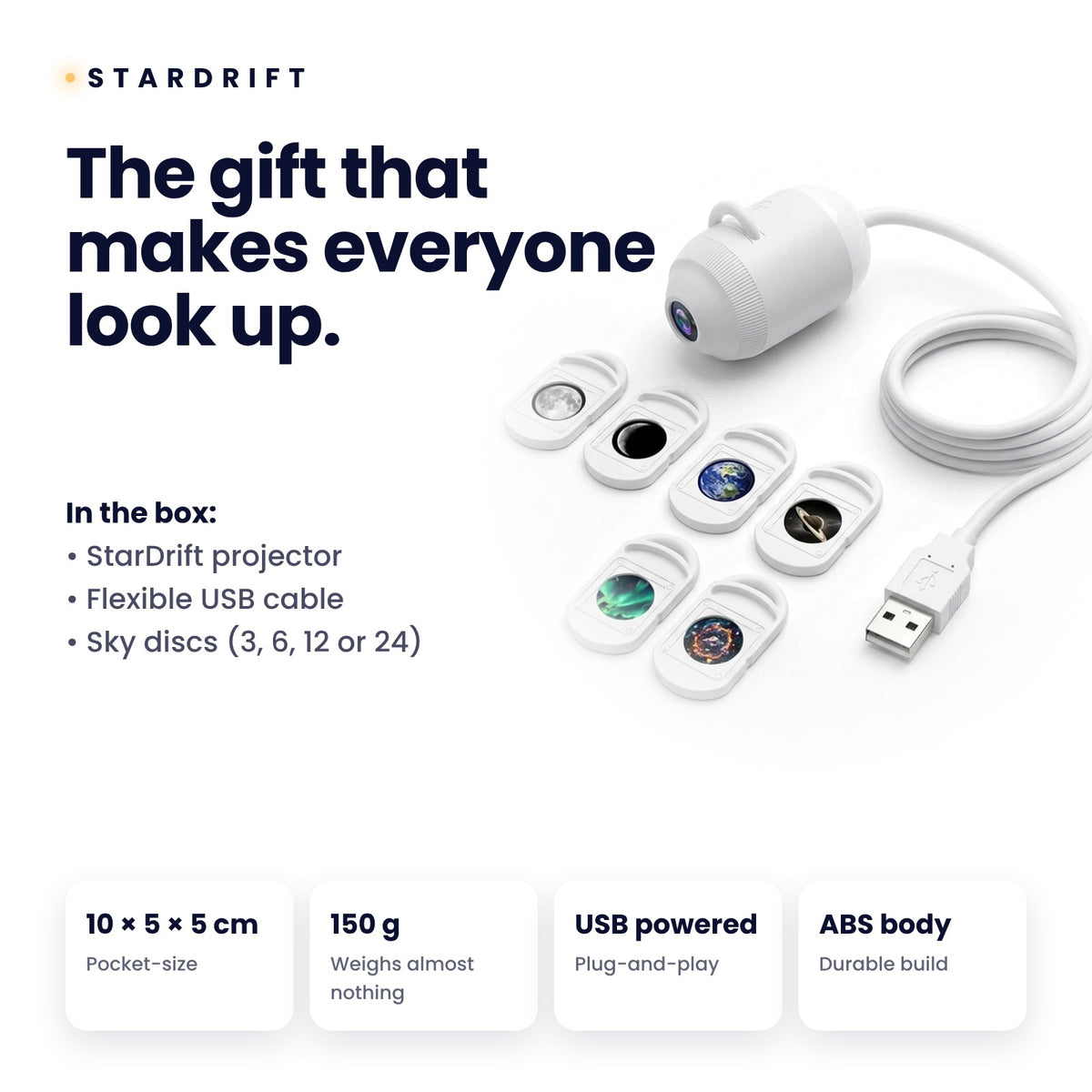 StarDrift - Starry Sky Projector